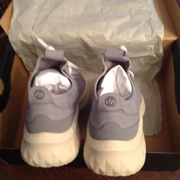 Cole Haan Men's Generation ZeroGrand II Gray Fashion Sneakers-11.5M - New in Box - Picture 3 of 9